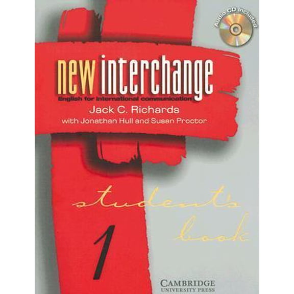 Pre-Owned New Interchange Student's Book 1: English for International Communications, by Jack C. Richards, Jonathan Hull, Susan Proctor Paperback, Education, 15 Edition, English