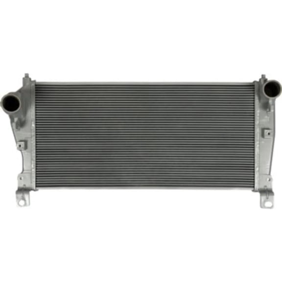 Intercooler Compatible with 2001-2005 Chevrolet/GMC Sierra Silverado 6.6L 15020380 Aluminum 8 Cyl CSF6007 Direct Fit OE Replacement Charge Air Cooler Assembly Bolt-On New