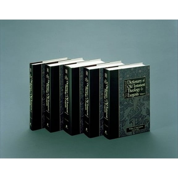 Pre-Owned New International Dictionary of Old Testament Theology and Exegesis (5 volume set), 9780310214007, 0310214009, Hardcover,