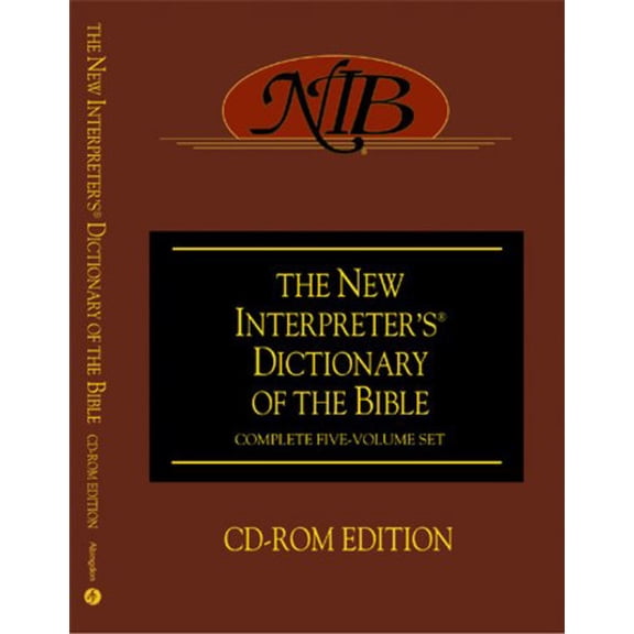New Interpreter's Dictionary of the Bible CD-ROM NEW