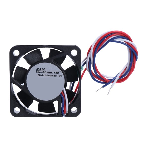 New Inverter Coolers 414 F/2 with a Complete set of Brackete, 24V 33mA 0.8W 3Pin 4x4x1cm for Inverters Fan