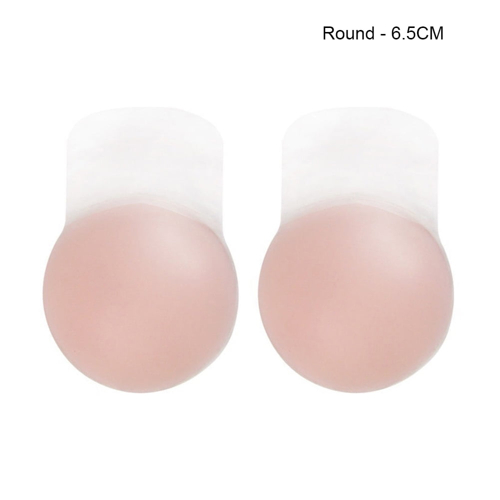 SILICONE NIPPLE PADS INVISIBLE STRAPLESS HYGIENIC