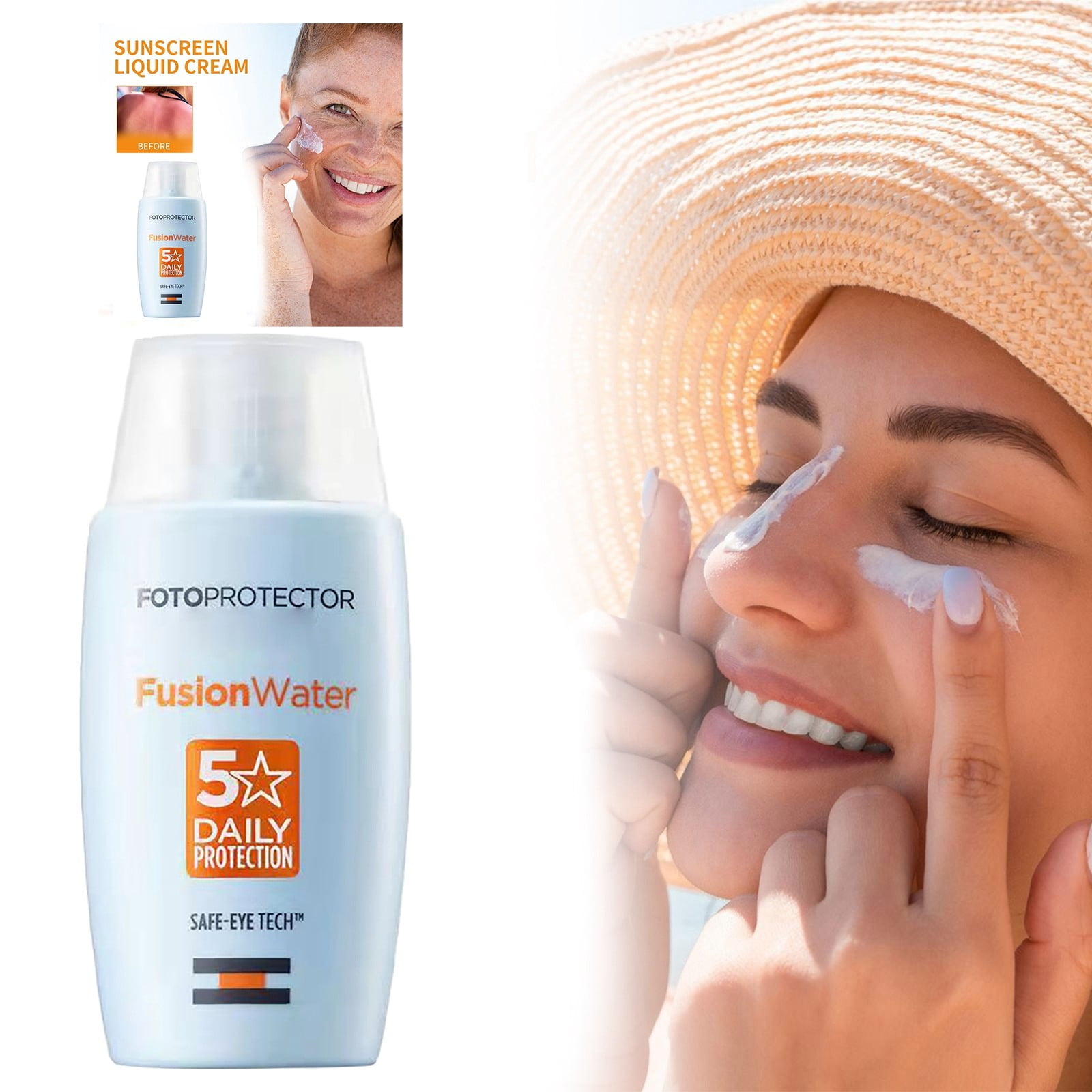 New_Isdin Sunscreen Isolation Sunscreen Milk Sweat Moist Refreshing Not