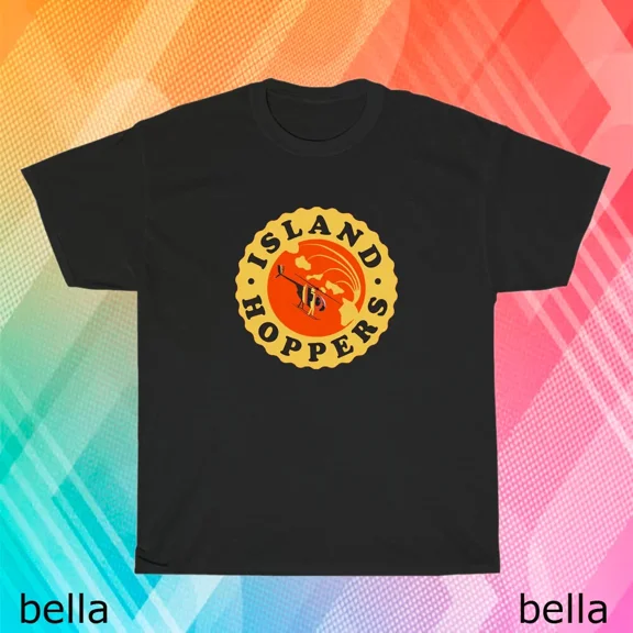 New Island Hopper Logo T-Shirt Funny Size S to 5XL
