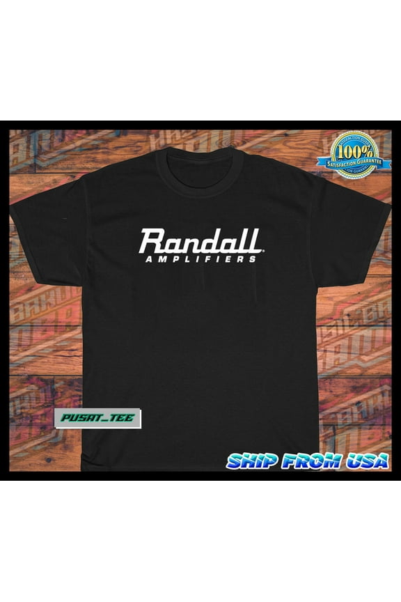 New Item Randall Amplifiers Amps American Funny Logo Men's T-Shirt Size S-5XL