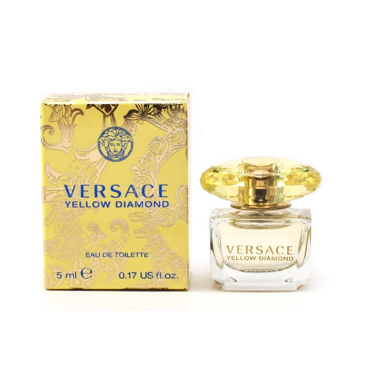 Versace Yellow Diamond EDT Mini 0.17 oz, Fresh Citrus Floral