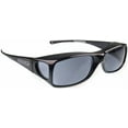 thumbnail image 1 of New JONATHAN PAUL Polarized Sunglasses Fit-overs Aria Midnight Black AA001 Large, 1 of 9