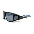 thumbnail image 1 of New JONATHAN PAUL Polarized Sunglasses Fit-overs Aviator Black AV001 Extra Large, 1 of 5