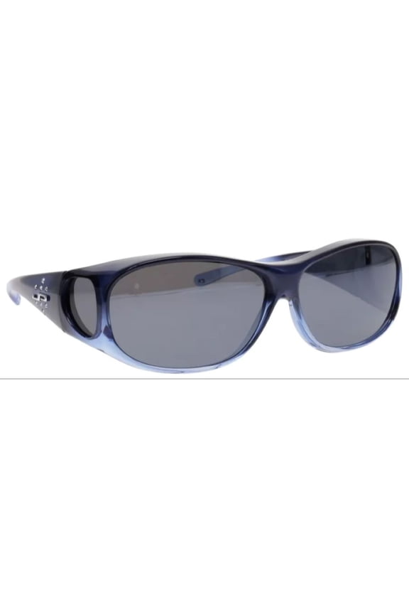 Polarized Sunglasses Fitovers Element Sapphire Grey Medium EM005S