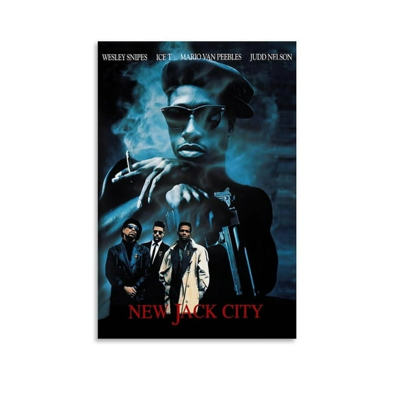New Jack City Movie Poster Canvas Art Posters for Room Aesthetic And Wall Art Picture Living Room Decor Poster
