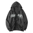 thumbnail image 1 of New Jacket Zip Up Hoodies Heated Hoodies for Men Hop Sweatshirt Vintage Workout Hoodies Goth Print Hooded Jacket Street Fashion Uni Drawstring Sweat Jacket with Hood 90S E Girl Top, 1 of 7