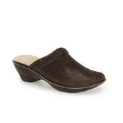 New Jambu Womens Dali Mule Brown 6.5