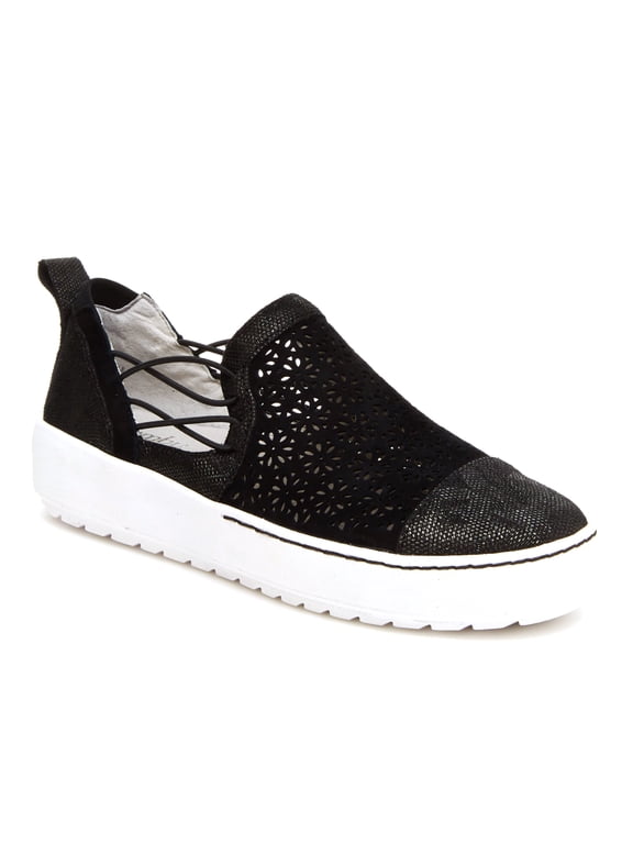 New Jambu Women's Erin Slip On Black 6.5