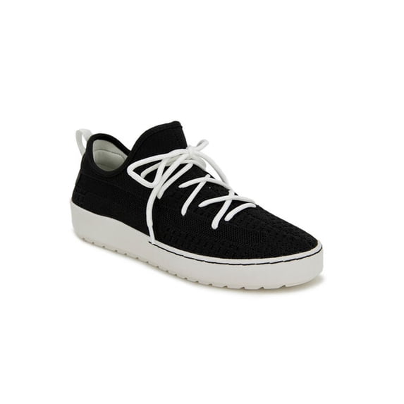 New Jambu Women's Jenny Knit Fashion Sneaker Black 7