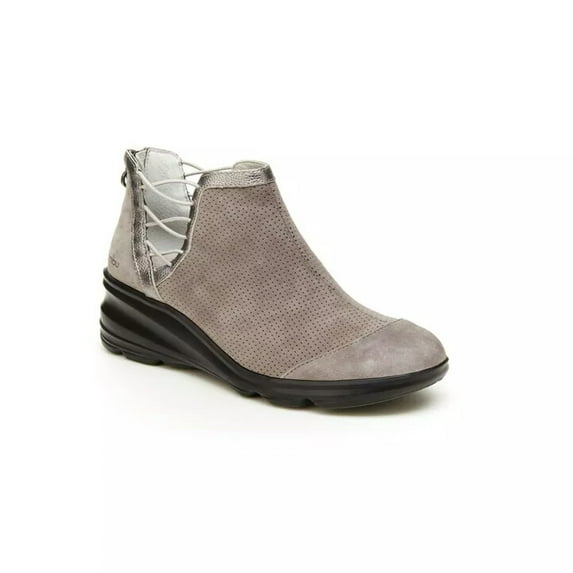 New Jambu Women's Naomi Boot Gunmetal/Grey 9.5