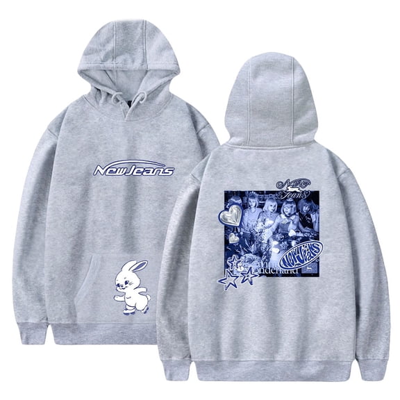 New Jeans Hoodies Merch 2023 Kpop Hoodie New Logo For Women/Men Fashion Aesthetic Sweatshirts Street Style