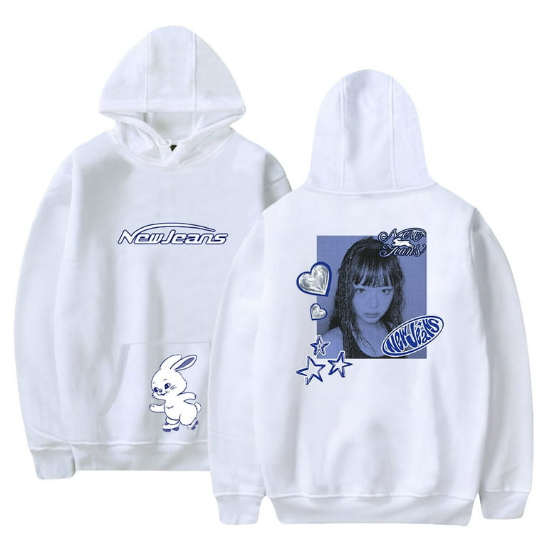 New Jeans Hoodies Merch New Logo Harajuku Hoody For Men/Women