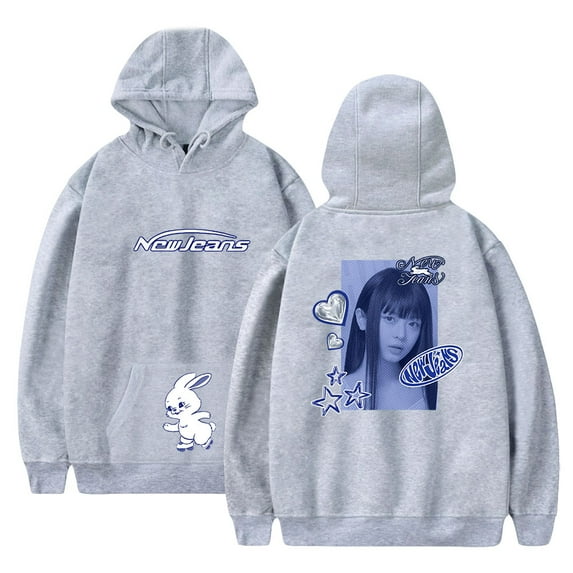 New Jeans Kpop Merch 2023 New Logo Harajuku Hoody Autumn/Winter Hoodies Women Fashion Aesthetic Sweatshirts Female Street Style