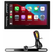 New Jensen CAR723W-M 7" 2-DIN Multimedia Receiver w/ Wireless CarPlay & Android Auto