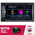 thumbnail image 1 of New Jensen CDR5620 6.2 Inch CD/DVD Receiver with Bluetooth and Backup Bullet Camera, 1 of 4