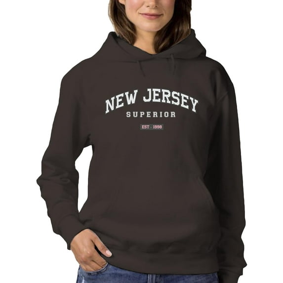 New Jersey 1998 Sports Style Hoodie Women -Image by Shutterstock, Female 3X-Large