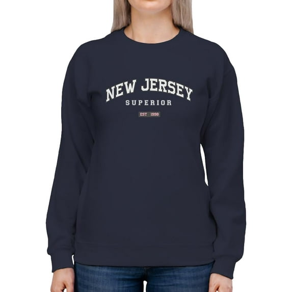 New Jersey 1998 Sports Style Sweatshirt Women -Image by Shutterstock, Female 3X-Large