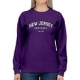thumbnail image 1 of New Jersey 1998 Sports Style Sweatshirt Women -Image by Shutterstock, Female Medium, 1 of 4