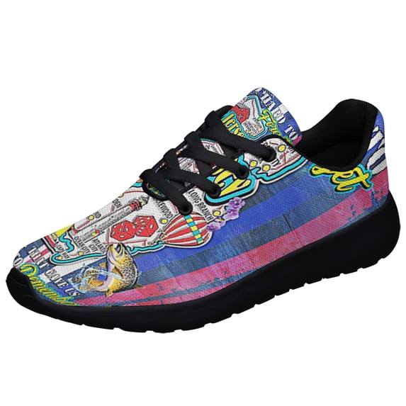 New Jersey A Place That Gave Us So Much To Remember Shoes Sneakers Black Size 10