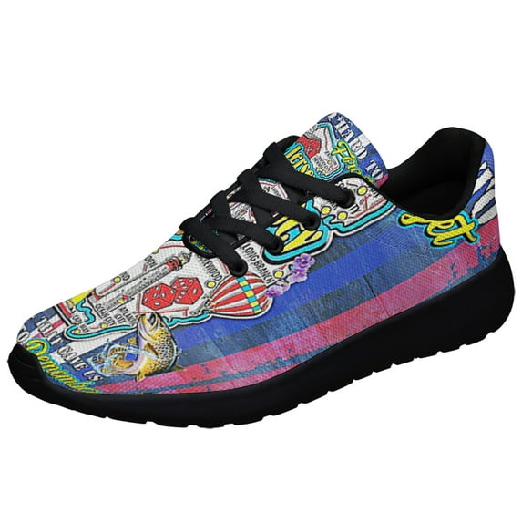 New Jersey A Place That Gave Us So Much To Remember Shoes Sneakers Black Size 5