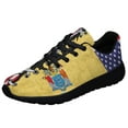 thumbnail image 1 of New Jersey And American flag Shoes Sneakers for Women Men Black Size 10.5, 1 of 7