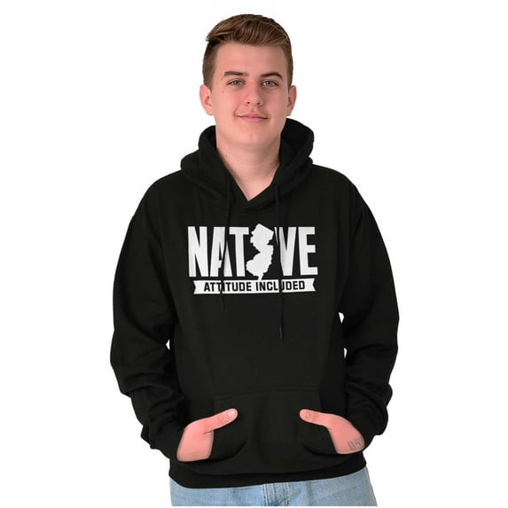 New Jersey Attitude Included Funny Hoodie Sweatshirt Women Men Brisco Brands X