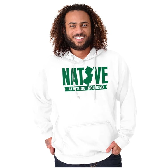 New Jersey Attitude Included Funny Hoodie Sweatshirt Women Men Brisco Brands X
