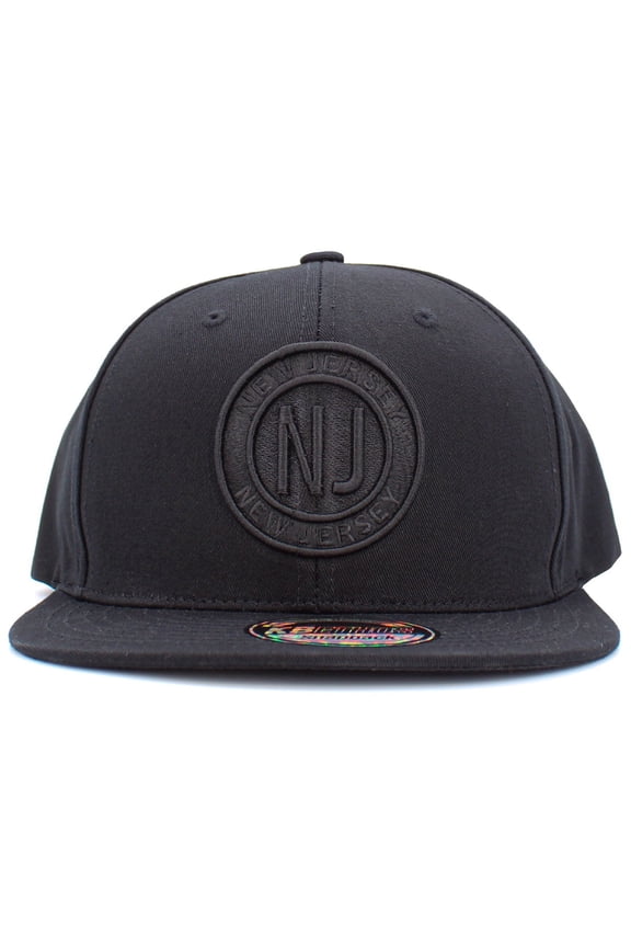 New Jersey Circle City Embroidered Snapback Adjustable Baseball Cap Mens Womens