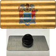 thumbnail image 1 of New Jersey Corrugated Flag Novelty Metal Hat Pin 1.5" x 0.75" Hat Pin (PIN), 1 of 1