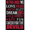 thumbnail image 1 of New Jersey Devils 11" x 19" In This House Sign, 1 of 1
