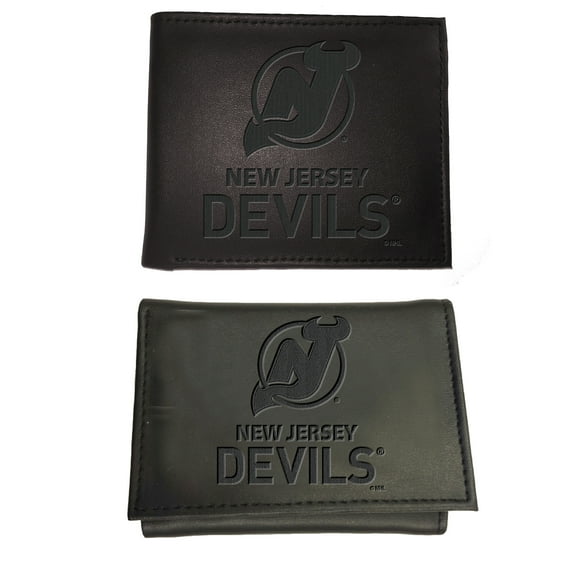 New Jersey Devils Bifold & Trifold Wallet Two-Piece Set