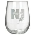 thumbnail image 1 of New Jersey Devils Etched 17oz. City Stemless Wine Glass, 1 of 1