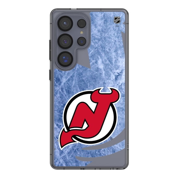 New Jersey Devils Galaxy Clear Ice Case