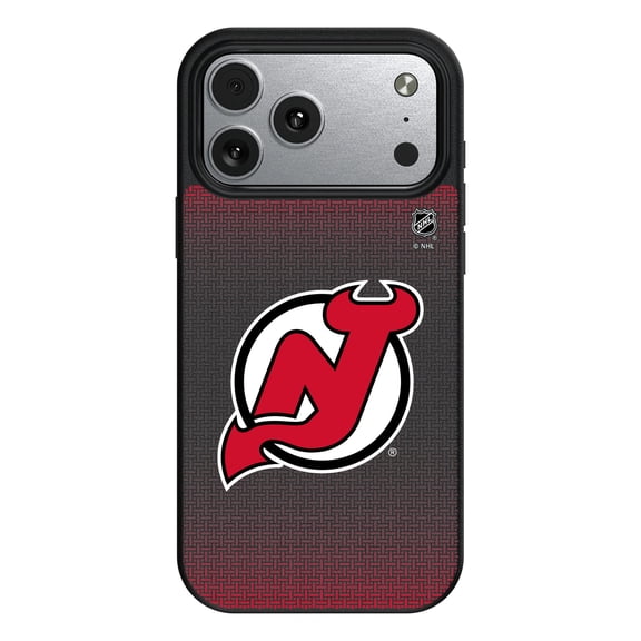 New Jersey Devils Linen Logo iPhone Magnetic Bump Case