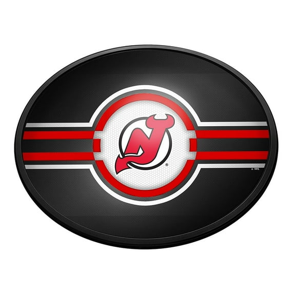 New Jersey Devils 18'' x 14'' Team Color Slimline Illuminated Wall Sign