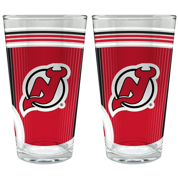 New Jersey Devils Two-Piece 16oz. Pint Glass Set