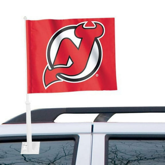 New Jersey Devils WinCraft 11" x 13" Two-Sided Car Flag