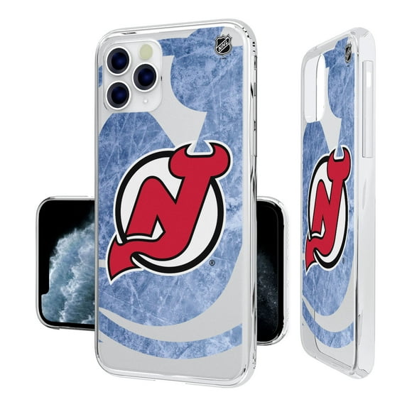 New Jersey Devils iPhone Clear Ice Case