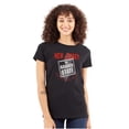 thumbnail image 1 of New Jersey Explore Our Exits Funny Womens Slim Fit Graphic Tee Brisco Brands X, 1 of 3
