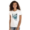 thumbnail image 1 of New Jersey Fishing Trip Fisherman Womens Slim Fit Graphic Tee Brisco Brands S, 1 of 5