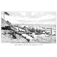 thumbnail image 1 of New Jersey Fishing Village. Nthe Nauvoo Section Of The Fishing Village Of Sea Bright New Jersey. Engraving American, 1 of 4