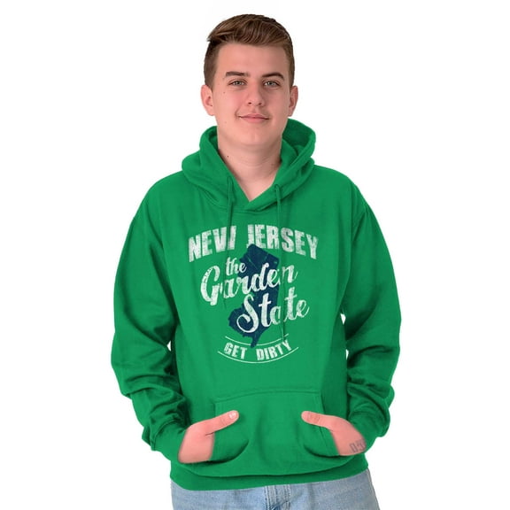 New Jersey Get Dirty Garden State Hoodie Sweatshirt Women Men Brisco Brands X