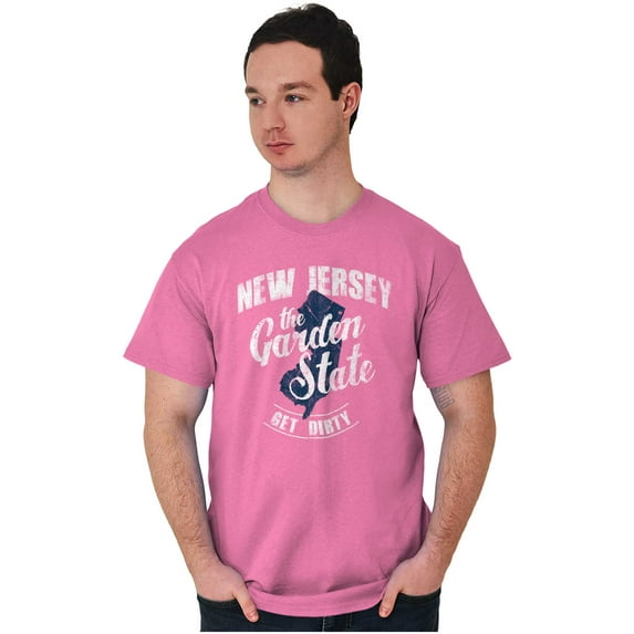 New Jersey Get Dirty Garden State Plus Size Crewneck Graphic Tee Shirt Brisco Brands 5X