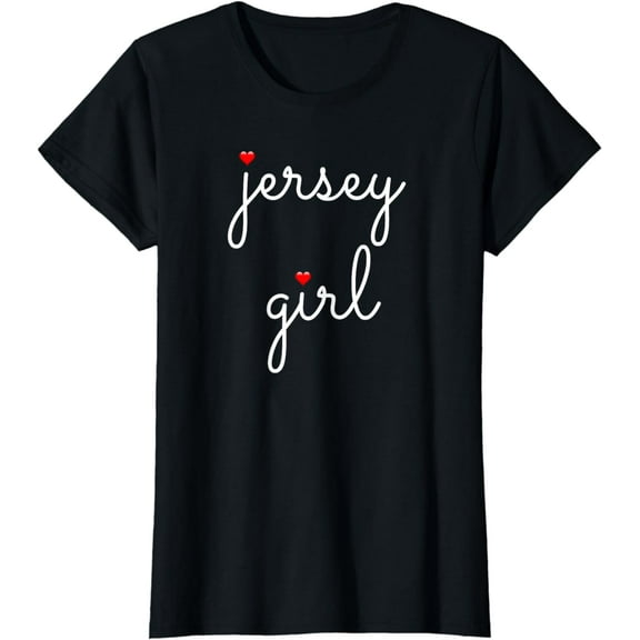 New Jersey Girl on the Shore Garden State Beach T-Shirt