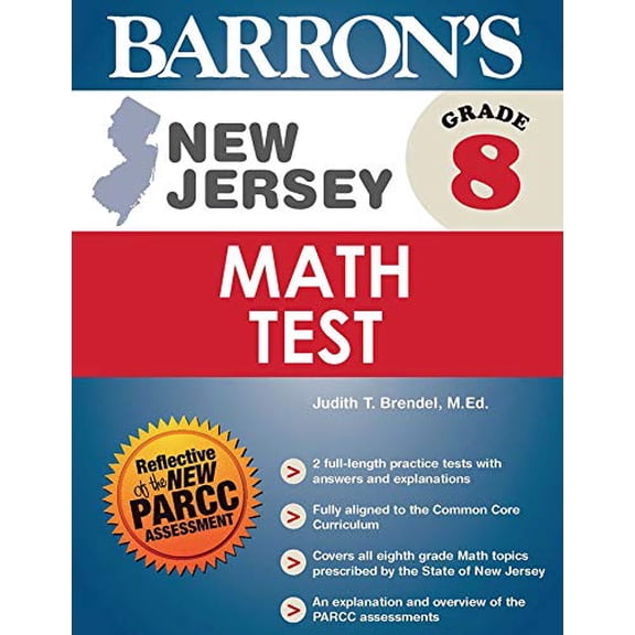 Pre-Owned New Jersey Grade 8 Math Test (Paperback) 143800558X 9781438005584